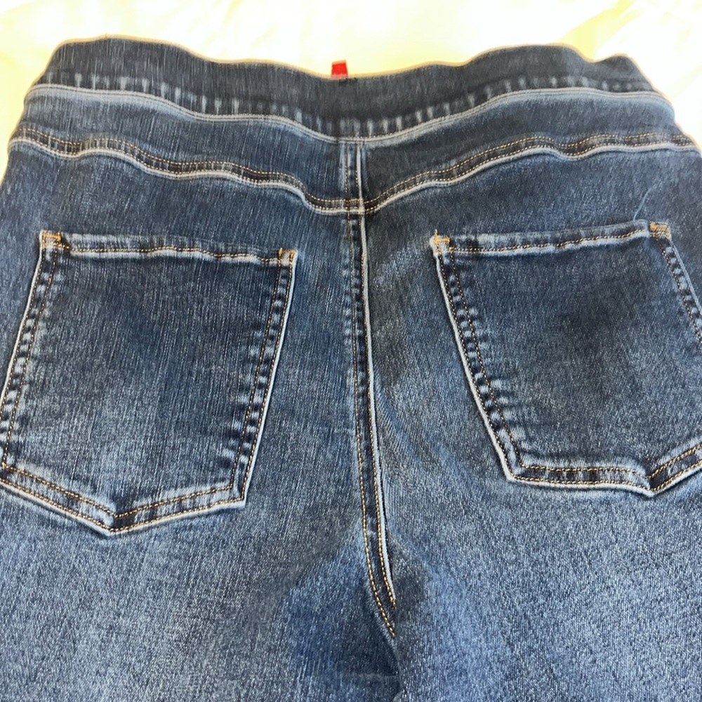 Spanx women’s cropper flare jeans Size Large - Picture 9 of 9